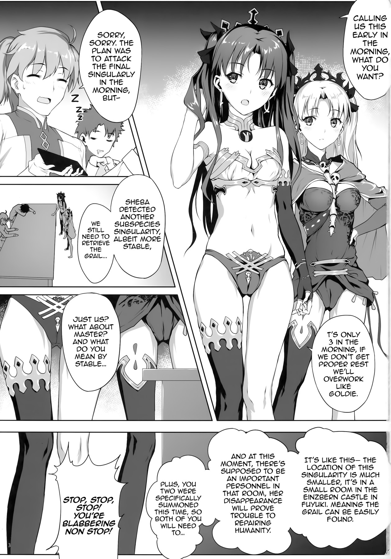 Hentai Manga Comic-Tenkuu and Meikai's Cage-Read-3